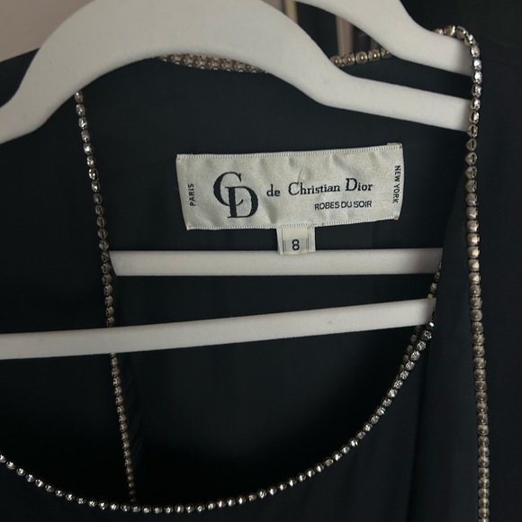 Christian Dior Black Dress with Jacket - Picture 2 of 6